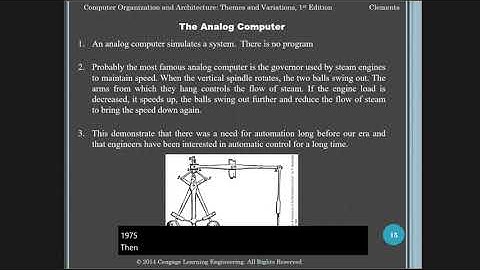 Computer Systems Architecture - Chapter 1 Lecture Part 2