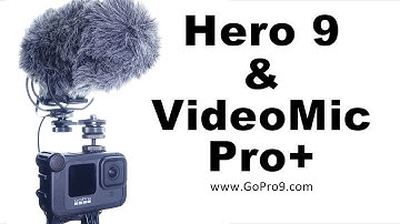 Best GoPro Hero 9 Black Vlogging Setup RODE VideoMic Pro+ External Microphone - 5K Video