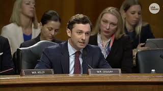 'This is a job interview.' Ossoff grills Clayton on 2020 election results at hearing for Trump's DNI