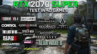 GeForce RTX 2070 SUPER | Test in 40 Games at 1080p | 2023