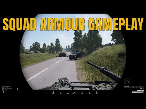 A British Warrior Crew holds off the entire Russian Army - Squad Warrior Gameplay