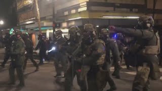 At least 1 arrested as protests erupt outside Hatfield Federal Courthouse