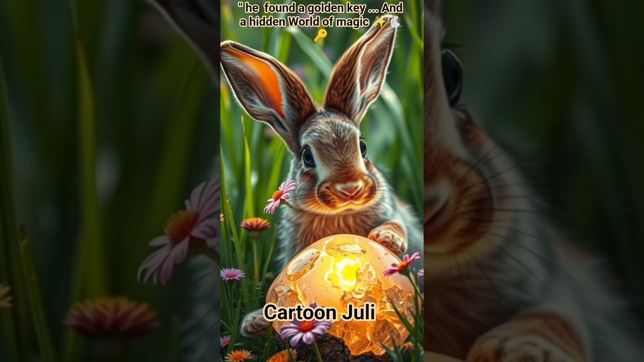 ✨🐇 The Rabbit and the Secret Magical World 🌙 | Hindi Fairy Tales ✨🔑🐇