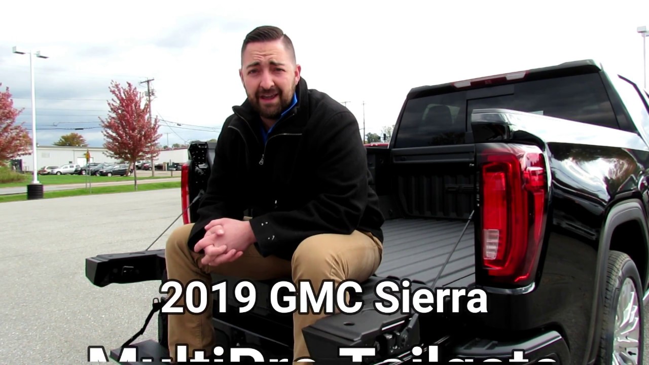 2019 GMC Sierra MultiPro Tailgate Review Shearer Chevrolet Buick GMC