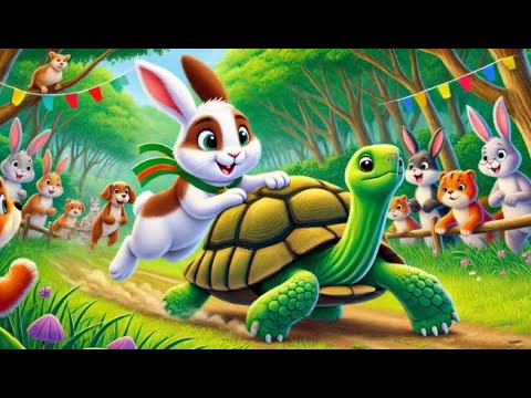 The Hare and The Tortoise Story | Bedtime Stories For Kids in English ...