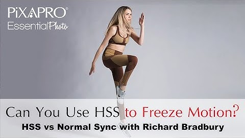 Can You Use HSS to Freeze Motion? with Richard Bradbury