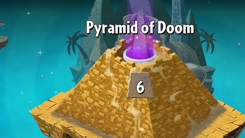 Pyramid of Doom level 1-6 #pvz2