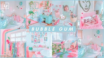 Free Lightroom Presets Free DNG XMP | Lightroom Mobile Editing Tutorial Pastel | Bubble Gum Preset