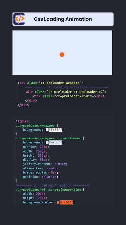 Creative CSS Loading Animation for Modern Web Design | Loading ...
