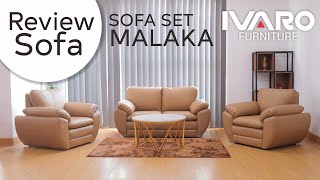 MALAKA SET SOFA IVARO - Sofa Ruang Tamu - Sofa Set - Kursi Set