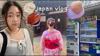 JAPAN VLOG: exploring tokyo, Disney sea, kimonos, teamLab, shibuya, cute stores, what i eat, onsen