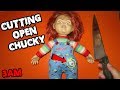 WHATS INSIDE CHUCKY? | CUTTING OPEN HAUNTED CHUCKY DOLL AT 3AM (GONE WRONG)