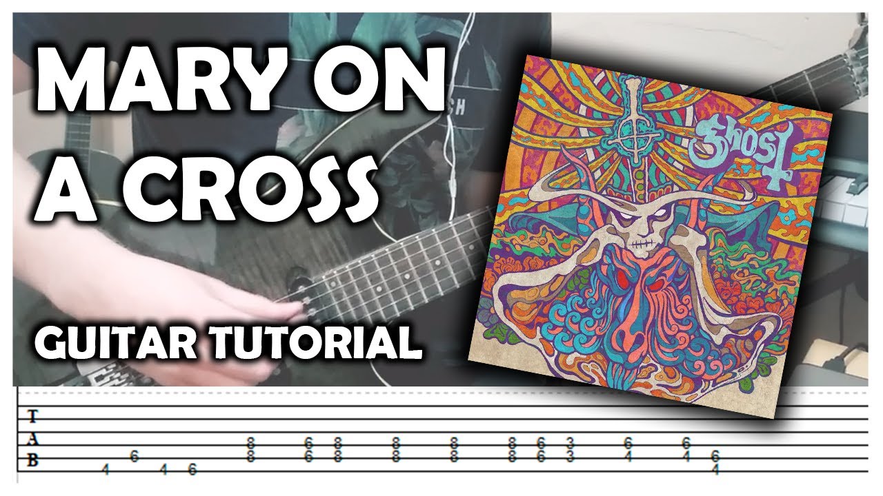 Ghost - Mary On A Cross - Guitar Tutorial #musica #guitartab