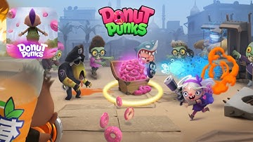 Donut Punks- GamePlay Walkthrough - Android iOS - Tutorial