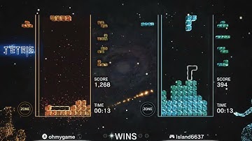 Tetris Effect: Connected_202411301714 Zone BATTLE rank match