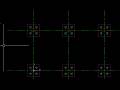 AUTOCAD PILE FOUNDATION LAYOUT