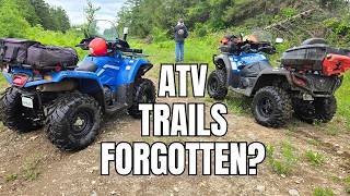 ATV Trail Riding Where Nobody Seems to Go Anymore