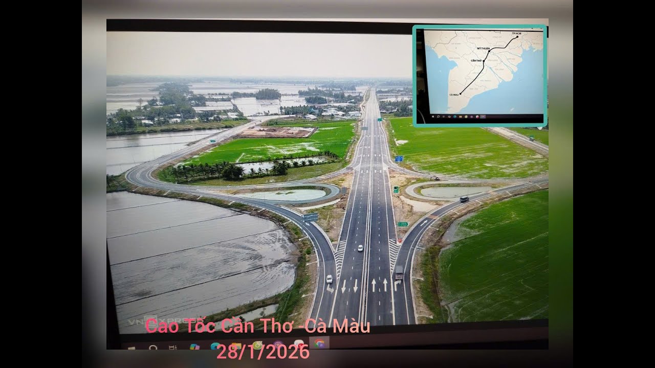 Đường 30/4 Ninh Kiều Cần Thơ - Cao Tốc Cần Thơ - Xuyên Á Hồ Thị Kỷ Cà Mau.