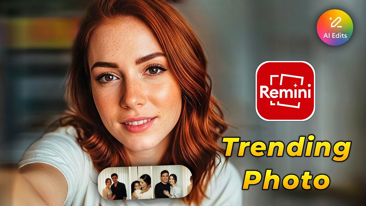 Remini AI Photo Editor Like Gemini - Trending AI Photo Editing