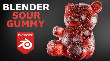 Blender: Make a Sour Gummy | EASY Beginners Tutorial