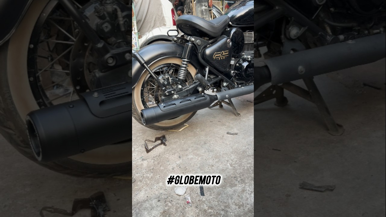 goan classic globe xploder performance exhaust 