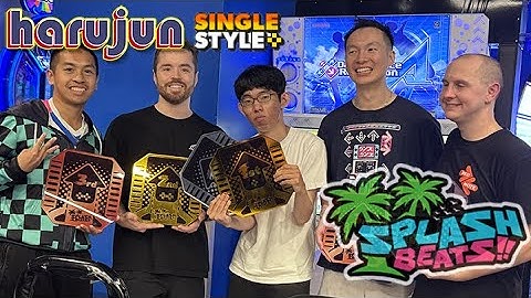 [Splash Beats] harujun vs Ty at Splash Beats DDR Singles Tournament Grand Final [Re-upload]