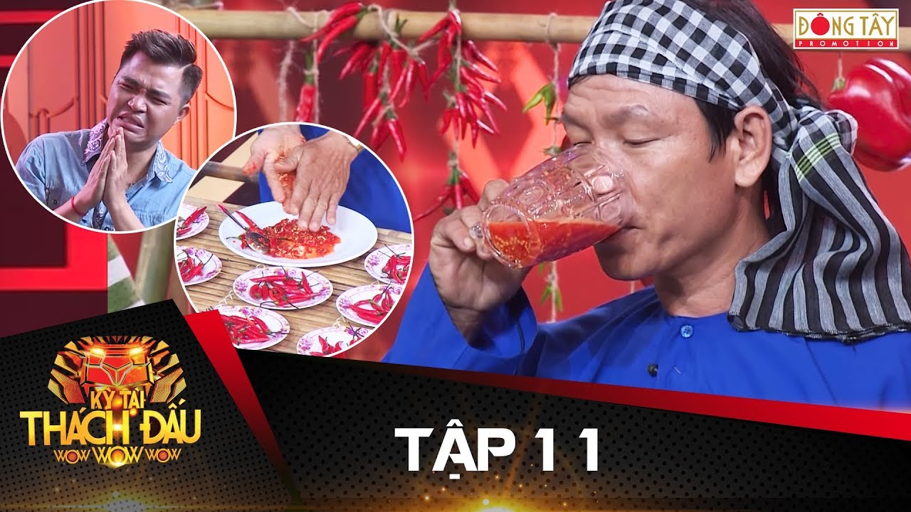 Dị nhân uống sinh tố ỚT, dùng ỚT bôi lên mặt | Kỳ Tài Thách Đấu 2017 | Tập 11 (03/12/2017)