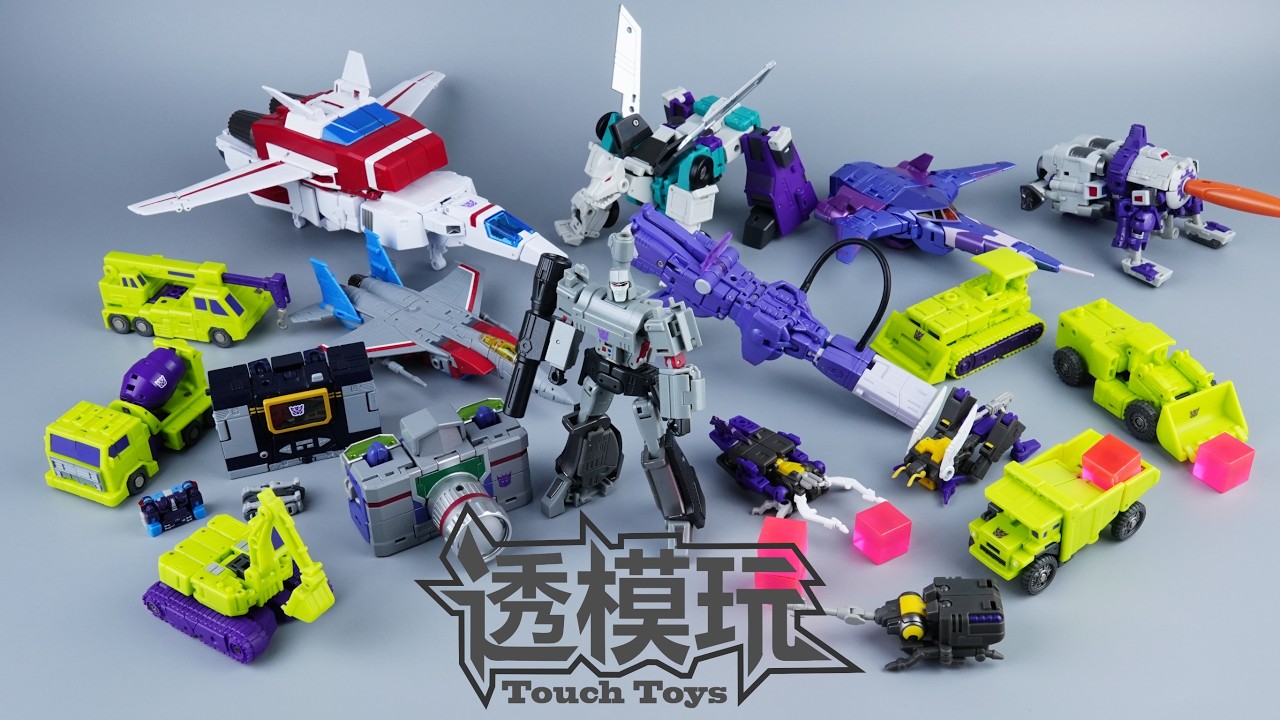 SwiftTransform】Decepticons Attack! Newage G1 Decepticons