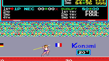 [TAS] Arcade Track & Field by £e Nécroyeur in 04:01.25