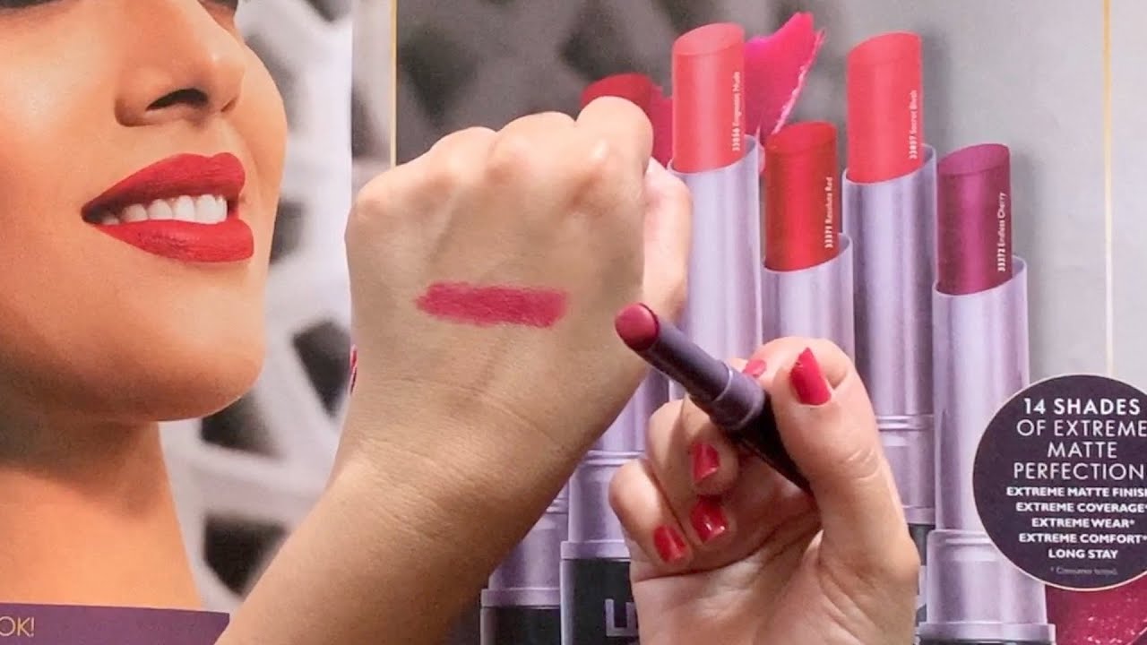 Oriflame The ONE Colour Unlimited Lipstick Super Matte Review By Oriflame The ONE Colour Unlimited Lipstick Super Matte Review By