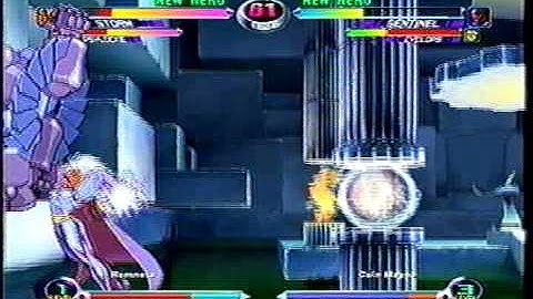 MvC2 Online (360): Brett (MSP) vs Dr Who (Sent/Mag/Cyke) 2 .:10.11.09:.