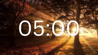 5 Minutes Timer - Soft and Peaceful Background Music
