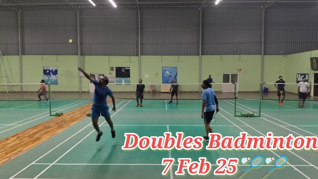 KSE(#7) Doubles Badminton 07 Feb 25 - YouTube