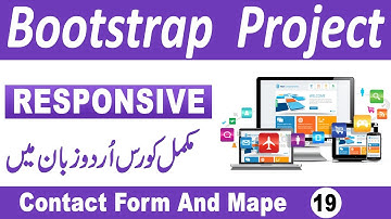 Bootstrap 4 Contact Us Page Design In Bootstrap 4 Developing Contact Us Form In Bootstrap 4 Tutorial