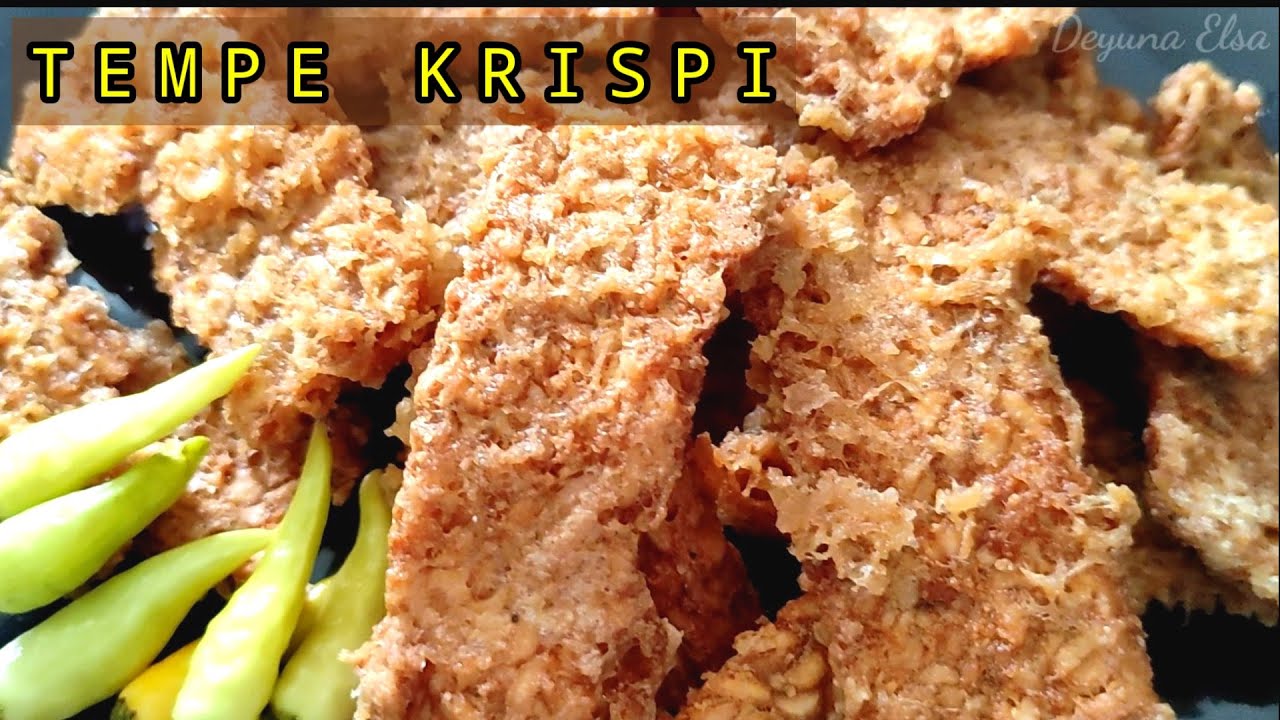 Cara Membuat Tempe Krispi Kriuk Garing Tahan Lama Enak Dan Mudah Youtube