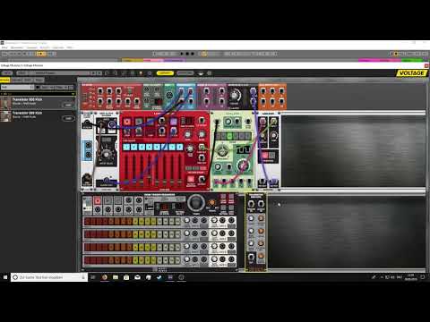 Voltage Modular /// Sync to Ableton