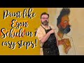 Paint like egon schiele in 7 easy steps