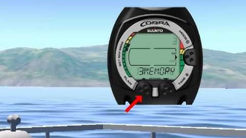 Suunto Cobra dive computer - Online Class - m2s2