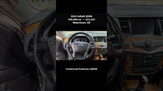 2012 Infiniti QX56 Base 4x4 4dr SUV $11,325 Watertown, SD