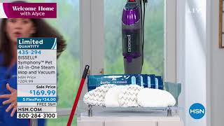 BISSELL Symphony Pet AllinOne Vacuum and Steam Mop