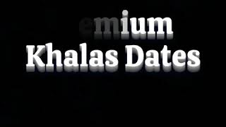 Premium Khalas Dates - Arabic Nasheed