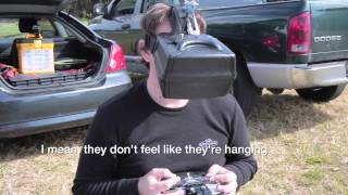 Headplay HD demo at Ives Dairy quadcopter park.