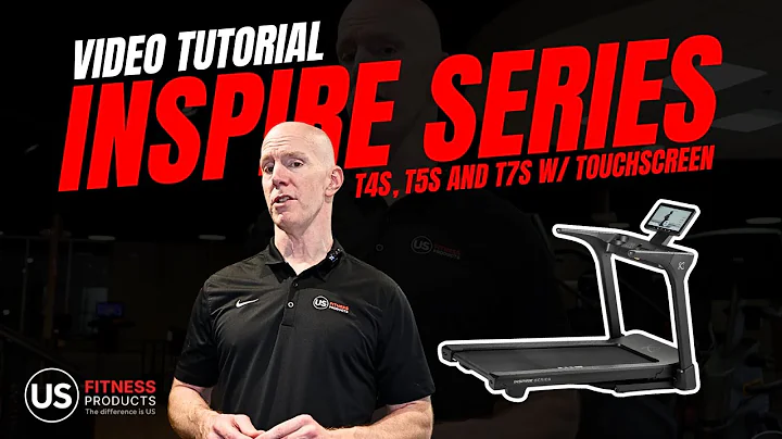 Inspire Series T4s, T5s & T7s Treadmill w/ Touchscreen Console Tutorial | How to Use Your Treadmill