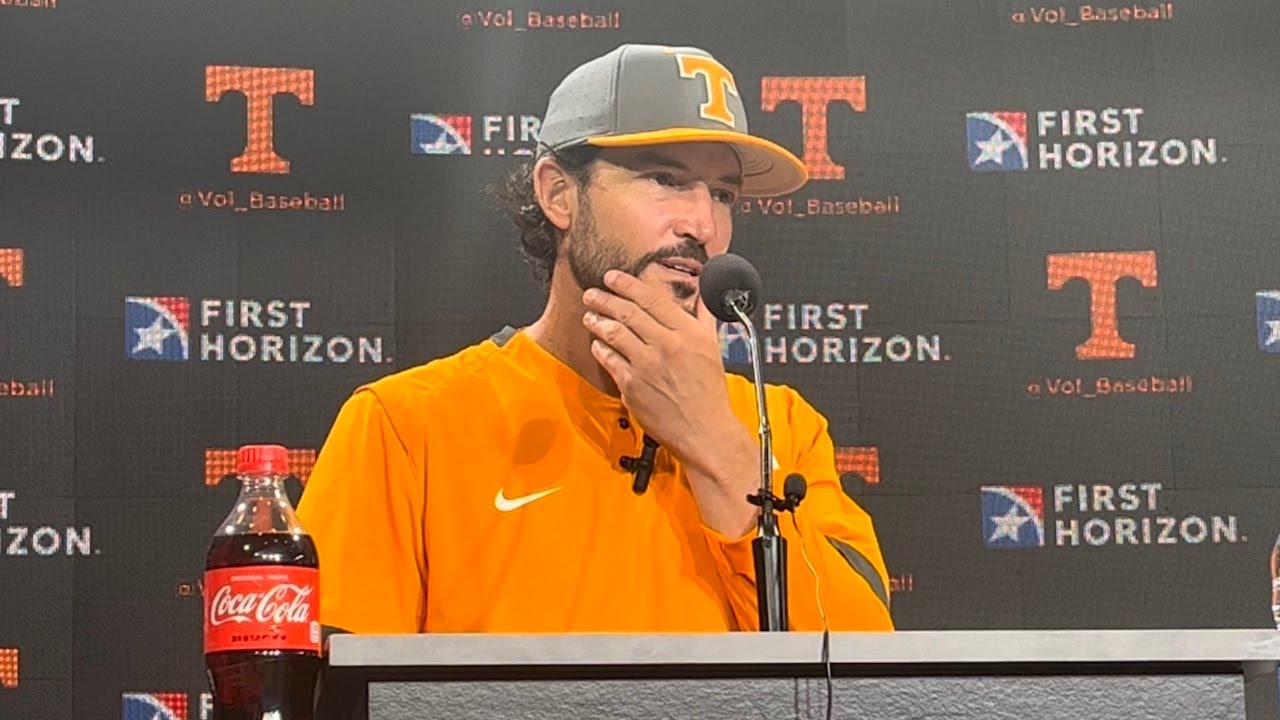 Tennessee HC Tony Vitello Breaks Down Knoxville Regional, Sets the