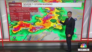 Tuesday storm report: Severe weather to hammer New Jersey, New York | NBC New York
