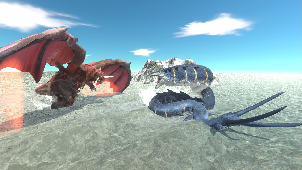 How Powerful Is the Sea Monster Basilisk? - Animal Revolt Battle Simulator