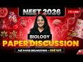 🎯NEET 2026 Biology Paper Discussion 🔥 Complete Analysis & Solutions | Tarana Ma’am
