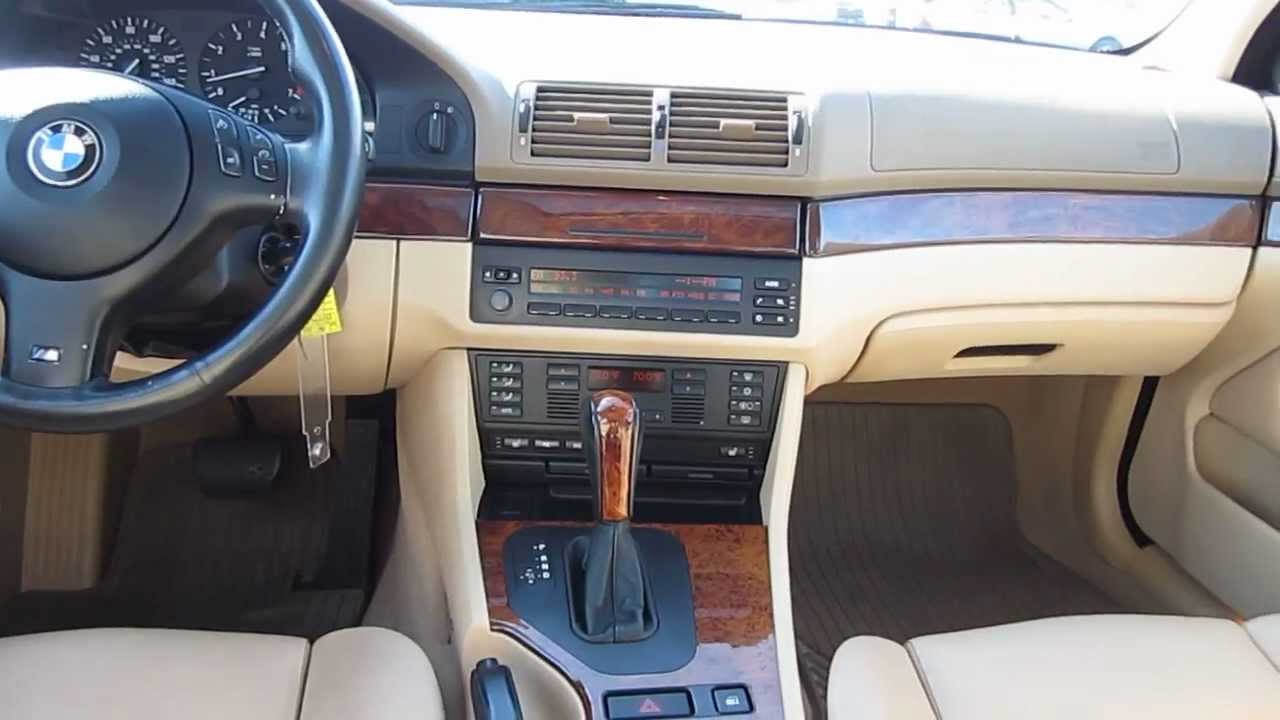 2003 Bmw 525i Blue Stock H2046a Interior Youtube