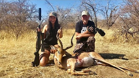 Hunting in Africa with Kristine and Kristoffer