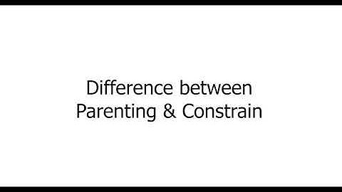 Maya tutorial | Difference Between Parent And Parent Constrain || 3d modeling | Commixtool Animation